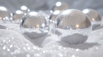 The Silver Balls on Snow