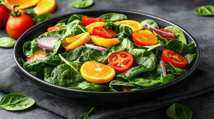 The Fresh Spinach Salad