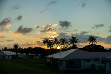 Obraz premium landscape in the island of Guam 