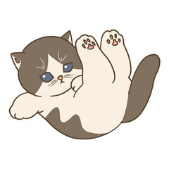 cute cat illustration