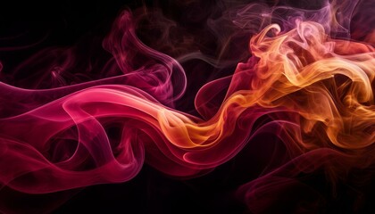 Obraz premium abstract colorful smoke