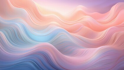 abstract pastel colorful background with waves