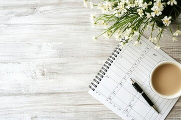 Intermittent fasting schedule a detailed calendar with marked fasting days and times for optimal health home office environment balanced lifestyle perspective