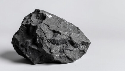 Naklejka premium PNG ULTRA HD 8K Diorite Rock – Intricate Stone with Light and Dark Mineral Patterns, Textured Details, Isolated on Neutral Background, Ideal for Geology, Design, or Education