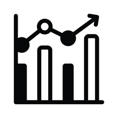 A graph symbolizing data analysis or performance tracking