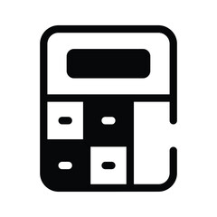 A calculator symbolizing mathematical calculations or finances