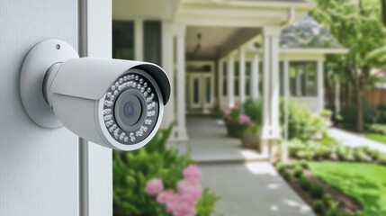 Outdoor Security Camera for Home Front View