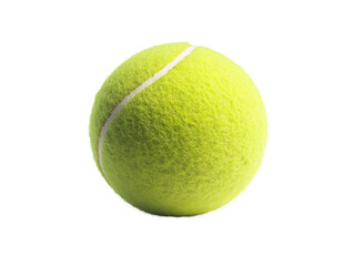 a close up of a tennis ball