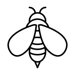 Honey Bee line icon