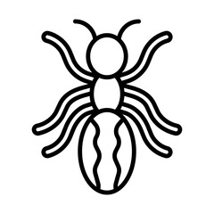 Ant line icon