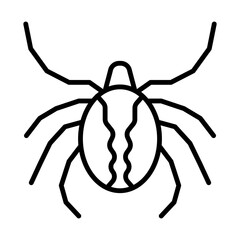 Ticks line icon
