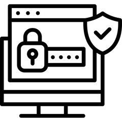 Secure Login Icon