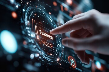 Financial assistant, and holographic display.