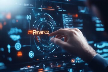 Financial assistant, and holographic display.