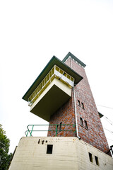 View of the surrounding area at the harbor in Duisburg.
Industrial port on the Ruhr.