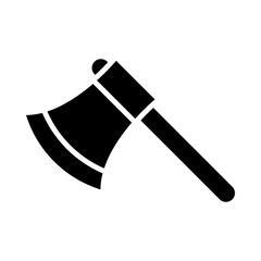 Axe glyph icon