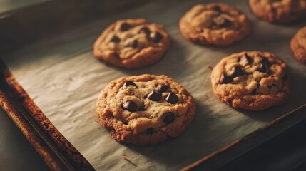 The Freshly Baked Chocolate Cookies