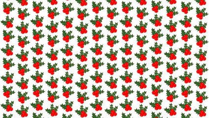 Christmas pattern background illustration of Christmas ornament	
