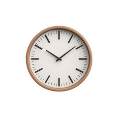 Minimalist Modern Wooden Wall Clock Design