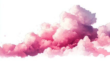 Fototapeta premium Pink Cloudscape