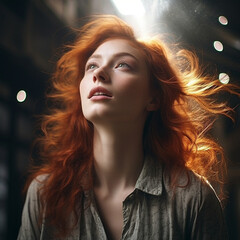 Fototapeta premium portrait of a woman