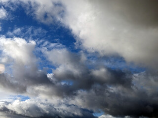 Stormy Sky With Thunder and Dark Clouds