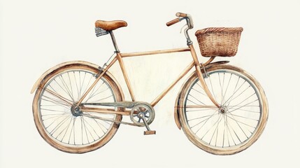 Vintage Bicycle Illustration