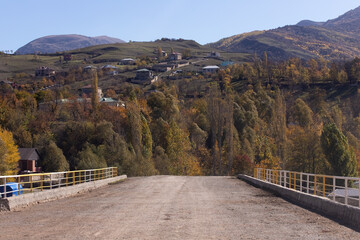 Mountain old village Lahij. Azerbaijan.