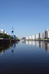 Fototapeta premium Hafen in Offenbach