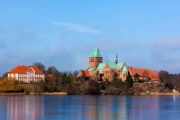 Cathedral and Museum at Ratzeburg on the Domsee lake