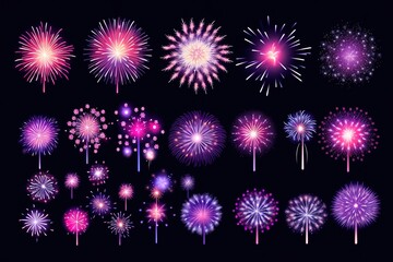 Abstract geometric shapes, icons, vector set
