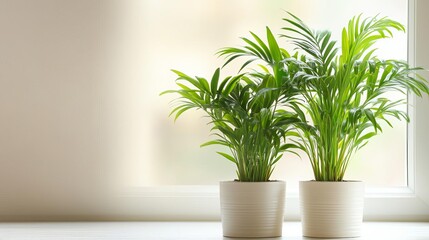 Obraz premium Tropical plants misted during dry days to simulate natural hydration