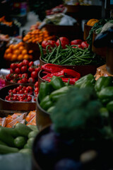 Fresh fruit at market 