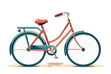 Obraz premium retro style bicycle vehicle icon 