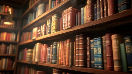 The Elegant Bookshelf Display