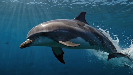 Fototapeta premium Dolphin 