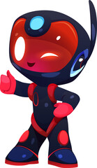 Robot Cute Wink