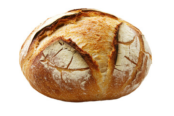 a loaf of bread with a tennis ball