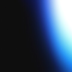 Obraz premium Blue light leak, with its subtle grain and smooth texture, evokes a dreamy, ethereal mood, perfect for infusing your designs with depth and a touch of vintage charm