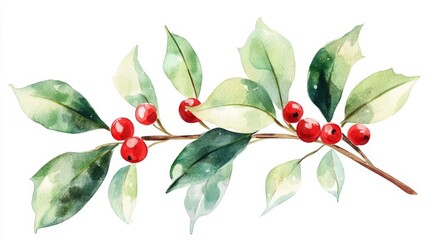 Obraz premium Watercolor Botanical Illustration