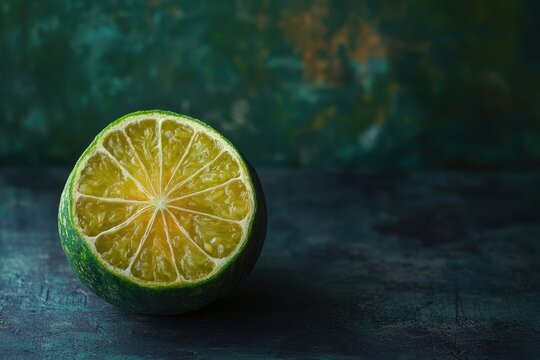 Fresh organic ugli fruit prepared