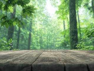 Community protecting an ancient forest from logging, activism scene, 3D rendering