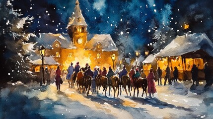 Winter Wonderland Evening