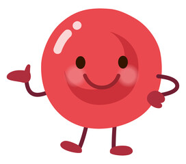 赤血球キャラクター　細胞浸透　医療