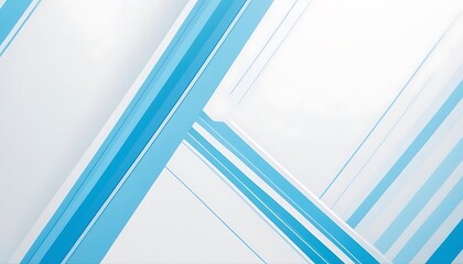 Obraz premium white and blue abstract lines on light background curve, abstract, illustration, modern, blue, line,2
