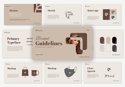 Brand Guideline Presentation Layout