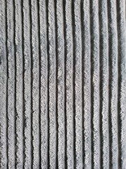 Texture Gray Striped Knitted Fabric