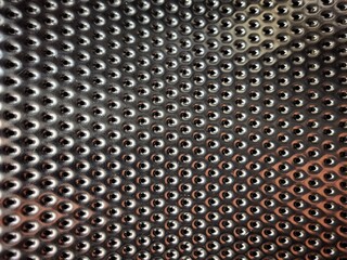 Steel Background With Holes