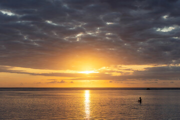 Obraz premium Coucher de soleil