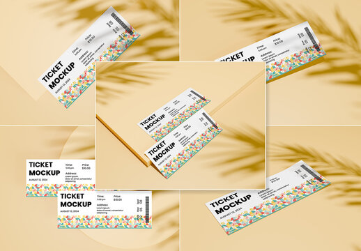 Ticket Mockup